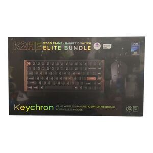 Keychron K2HE Elite Magnetic Switch Keyboard & Mouse Bundle